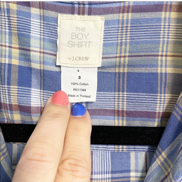 JCrew “ the boy top” button down - Picture 3 of 5